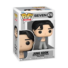 Funko Pop! Rocks: BTS - Jung Kook - (Seven) - Figura de vinilo coleccionable - Idea de regalo - Mercancía oficial - Juguetes para niños y adultos - Fans de la música - Figura modelo para