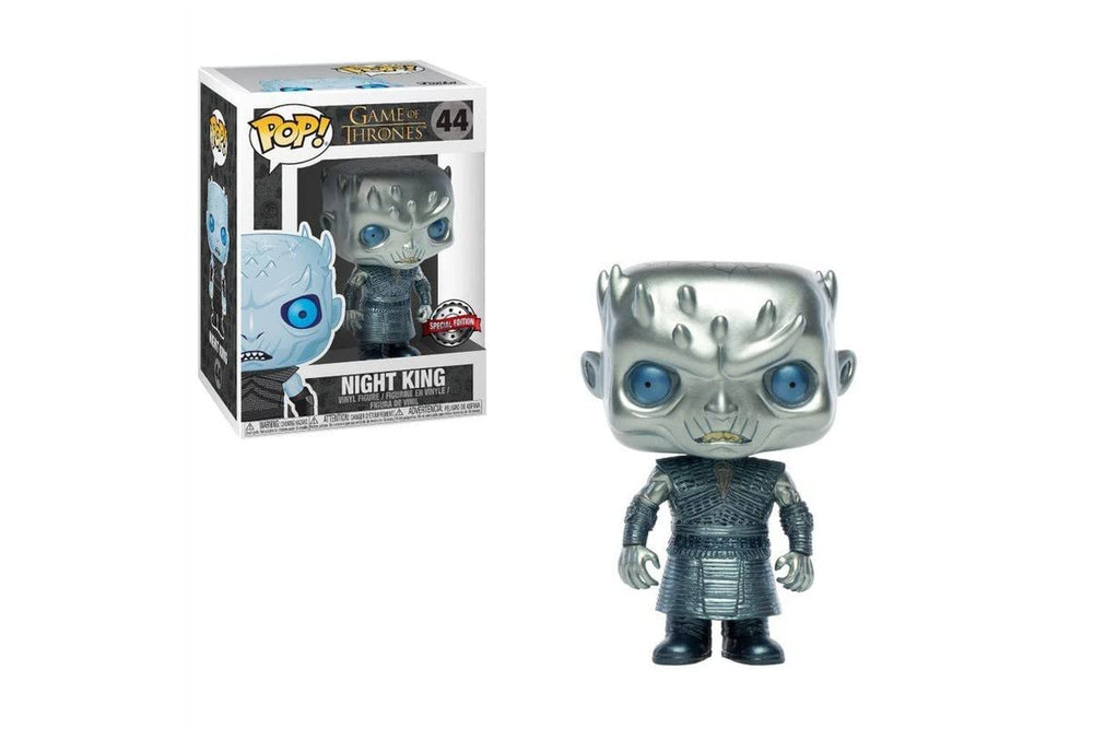 Juego de Tronos Funko Pop Metallic Night King 44 Exclusivo