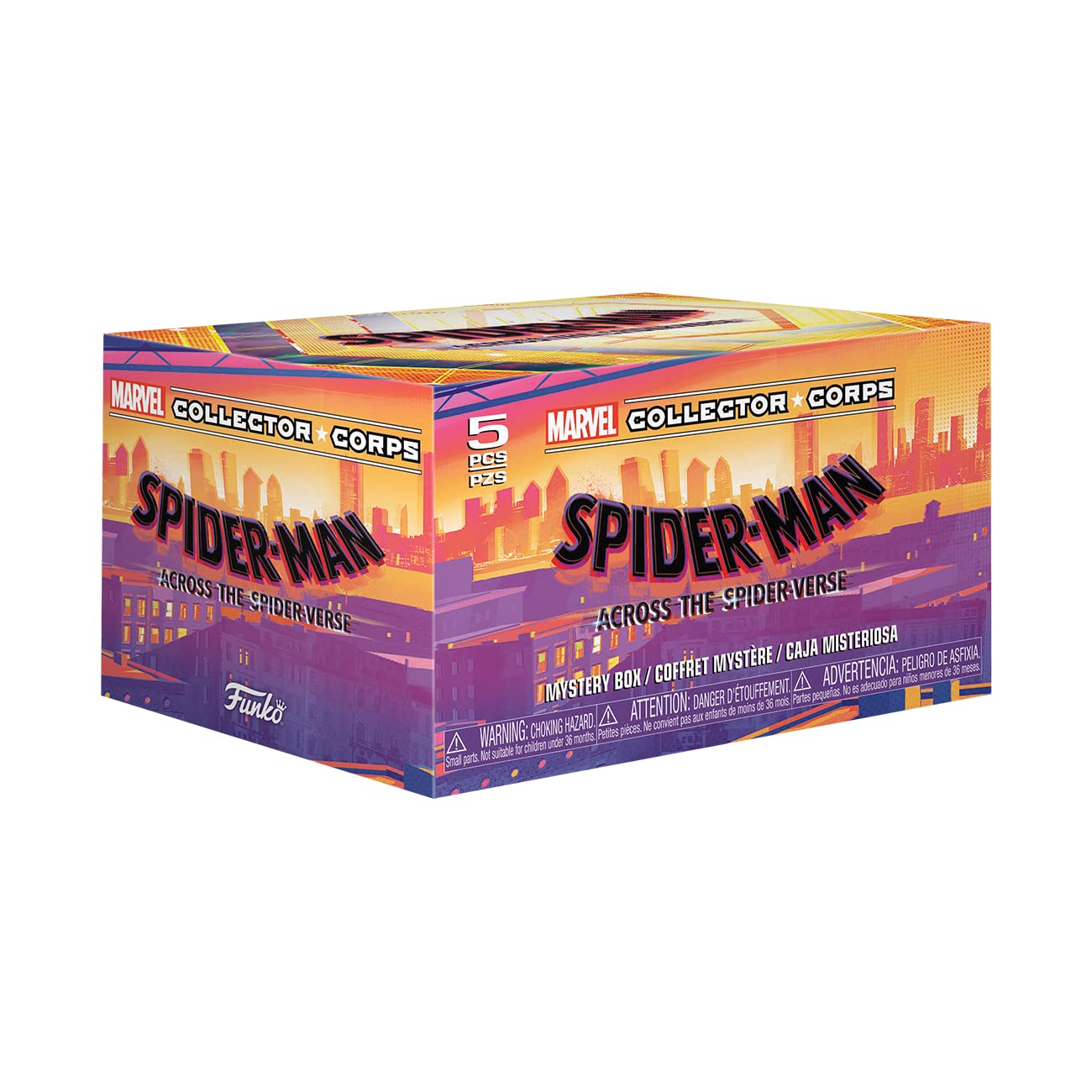 Funko Marvel Collector Corps - Caja de suscripción Across The Spiderverse, talla S