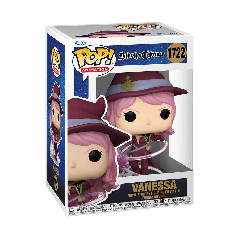 Funko Pop! Animation: Black Clover - Vanessa Enoteca - Figura de vinilo coleccionable - Idea de regalo - Producto oficial - para niños y adultos - fanáticos del anime - Figura modelo para