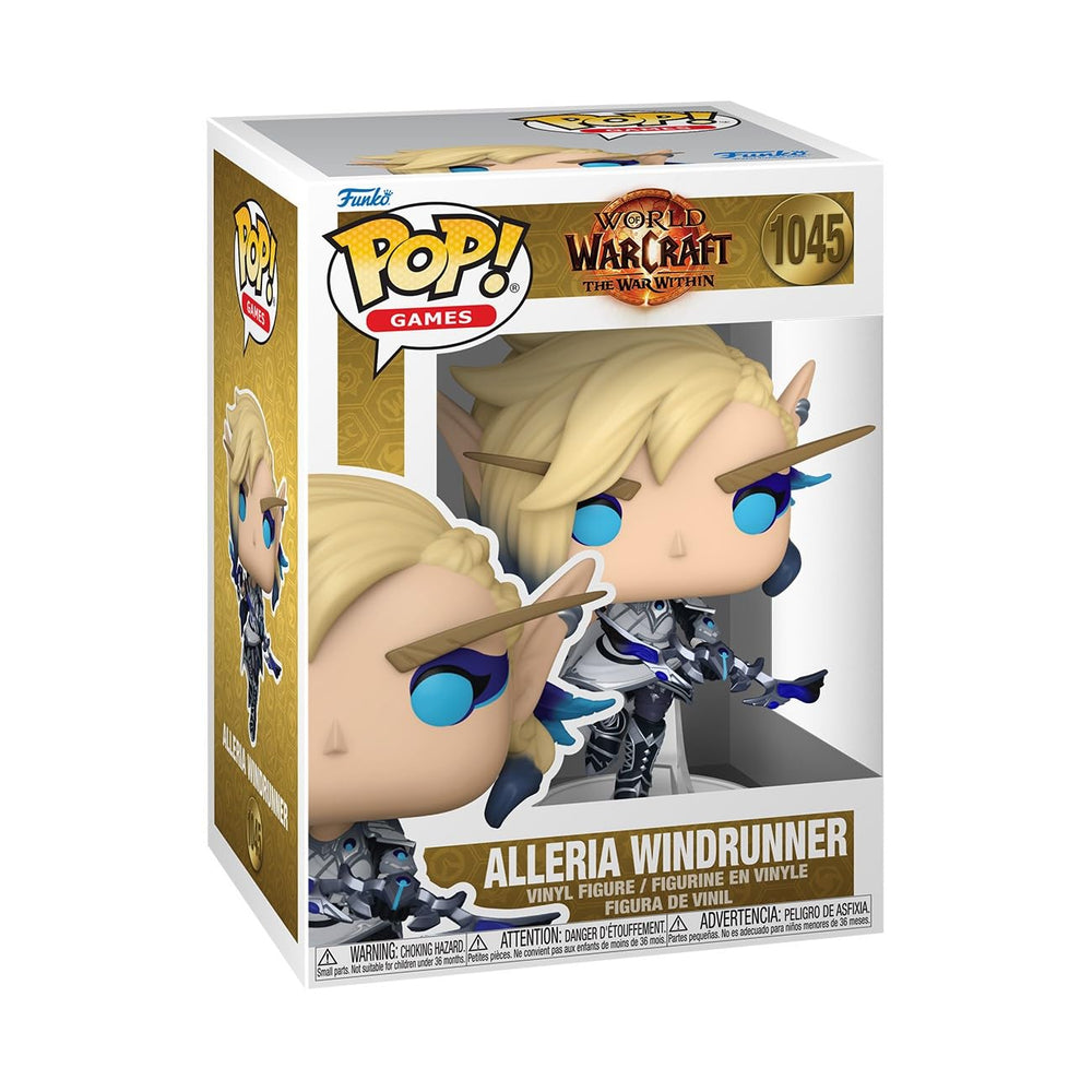 Funko Pop Games: World of Warcraft - Alleria Windrunner - Figura de vinilo coleccionable - Idea de regalo - Producto oficial - Juguetes para niños y adultos - Fans de videojuegos - Figura modelo para