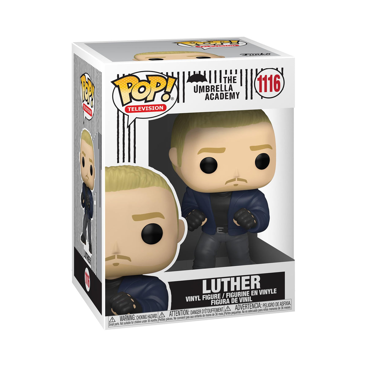 POP Funko Pop TV: Umbrella Academy: Luther Figura de vinilo coleccionable, multicolor