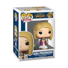 Funko Pop! Games: World of Warcraft - Jaina Proudmoore - Figura de vinilo coleccionable - Idea de regalo - Producto oficial - Juguetes para niños y adultos - Fans de los videojuegos - Figura modelo