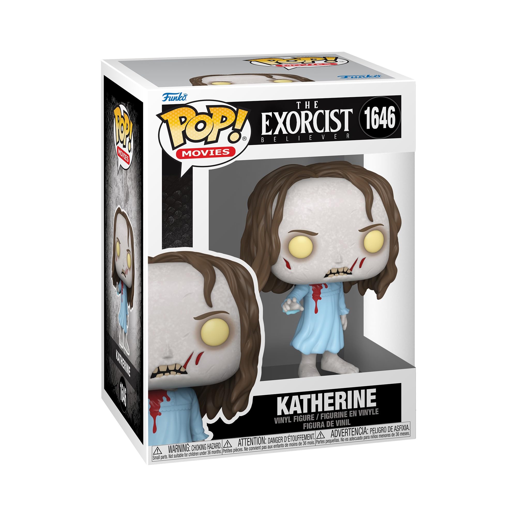 Funko Pop! Movies: The Exorcist - Kathrine - (Possessed) - The Exorcist Believer - Figura de vinilo coleccionable - Idea de regalo - Producto oficial - para niños y adultos - Fans del terror