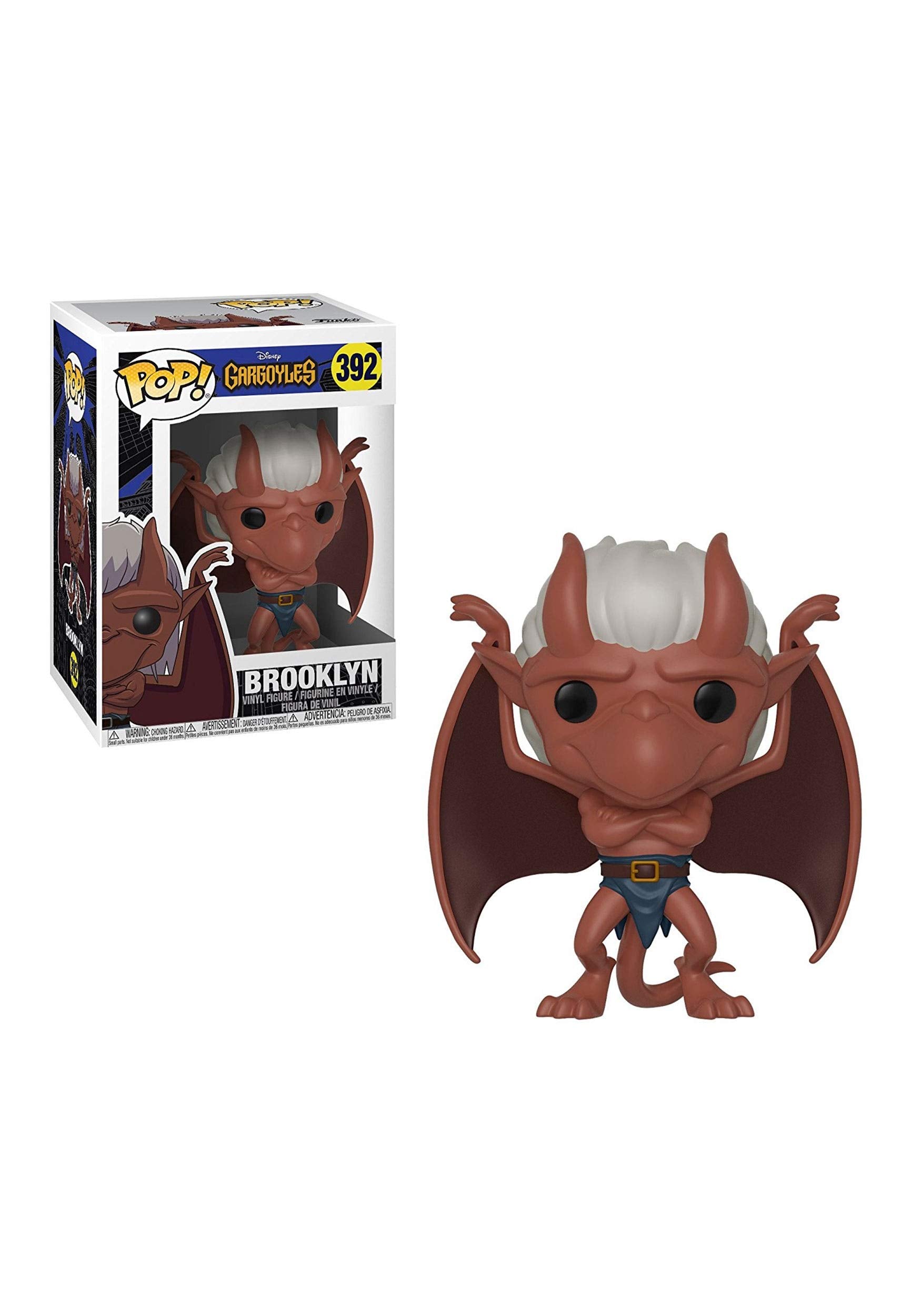 Funko Pop! Disney: Gargoyles - Figura coleccionable de Brooklyn, multicolor