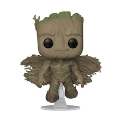 Funko Pop! Marvel: Guardianes de la Galaxia Volumen 3 - Groot con alas