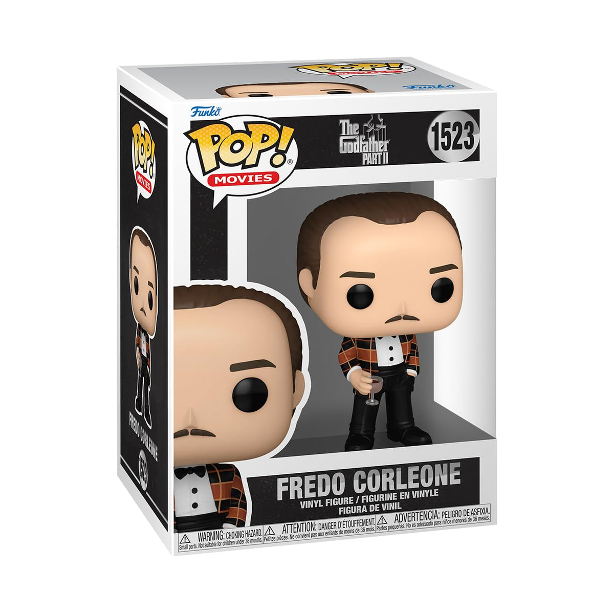 Funko Pop! Movies: The Godfather Part 2 - Fredo Corleone - Figura de vinilo coleccionable - Idea de regalo - Producto oficial - para niños y adultos - fanáticos de las películas - Figura modelo para