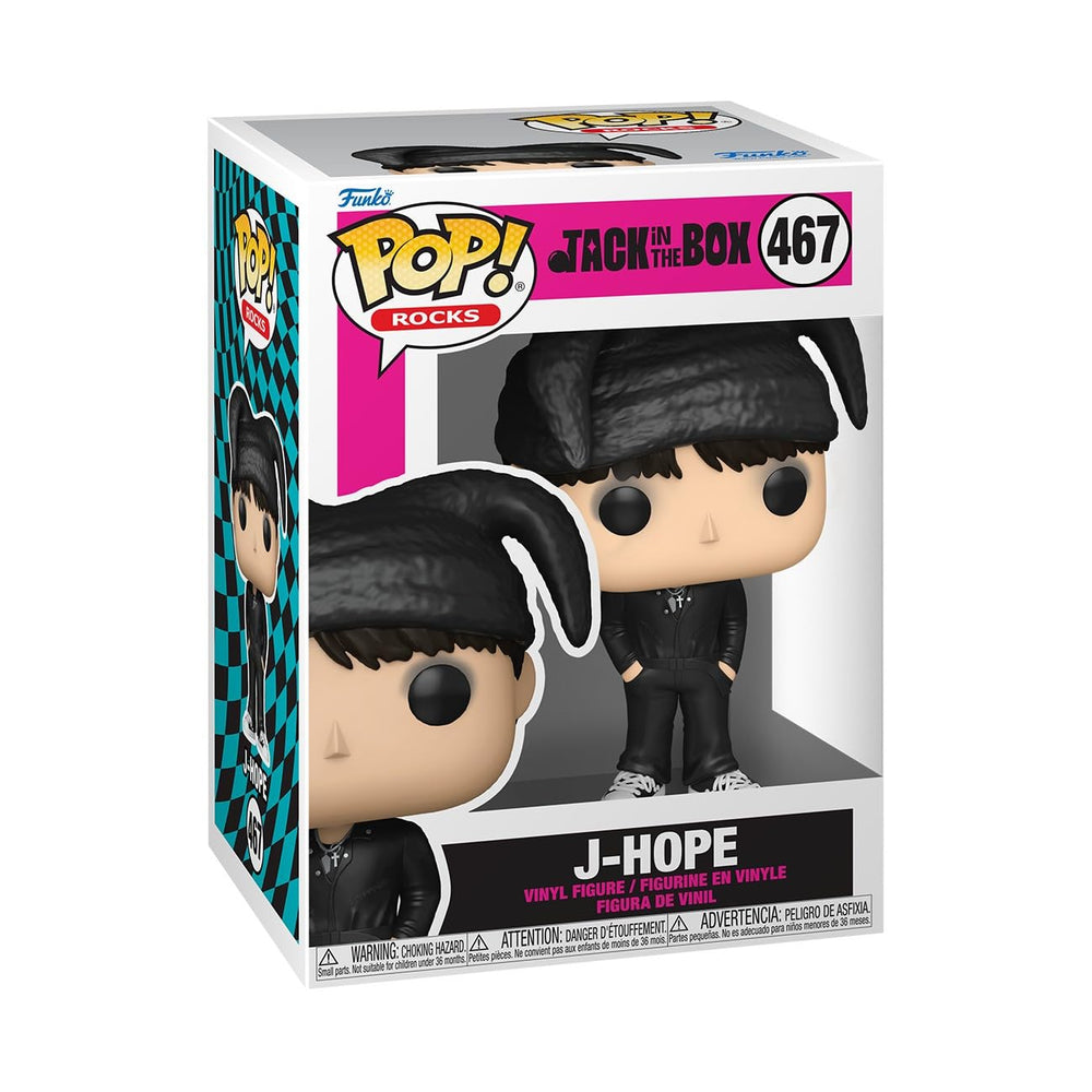 Funko Pop! Rocks: BTS - J-Hope - (More) - Figura de vinilo coleccionable - Idea de regalo - Producto oficial - Juguetes para niños y adultos - Fans de la música - Figura modelo para coleccionistas y