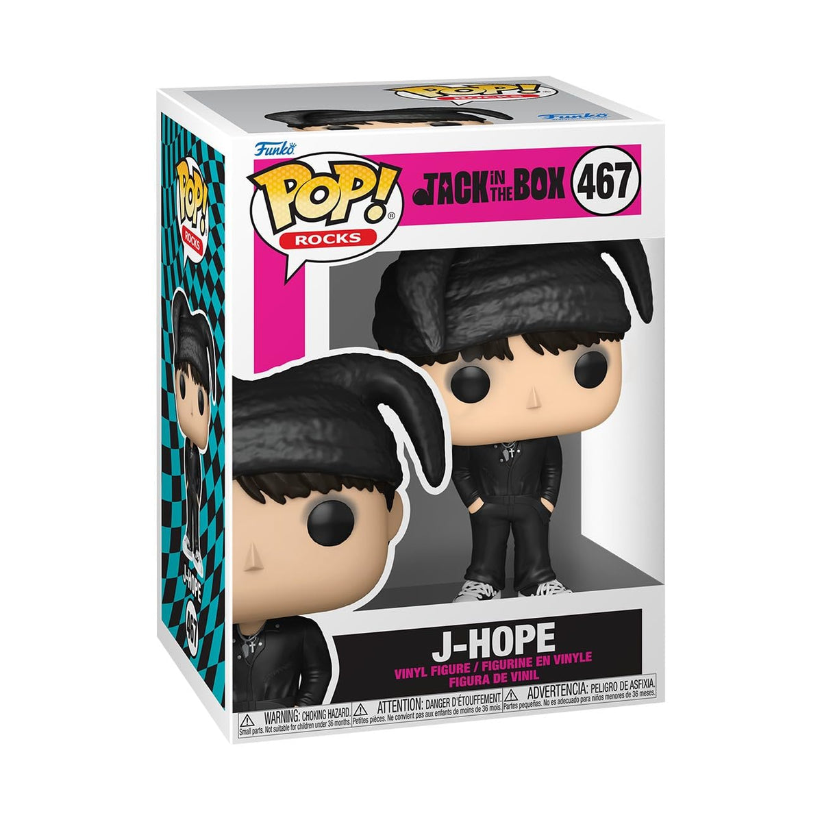 Funko Pop! Rocks: BTS - J-Hope - (More) - Figura de vinilo coleccionable - Idea de regalo - Producto oficial - Juguetes para niños y adultos - Fans de la música - Figura modelo para coleccionistas y