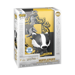 Funko Pop! Portadas de arte: Harry Potter - Exclusiva de la tienda Hufflepuff