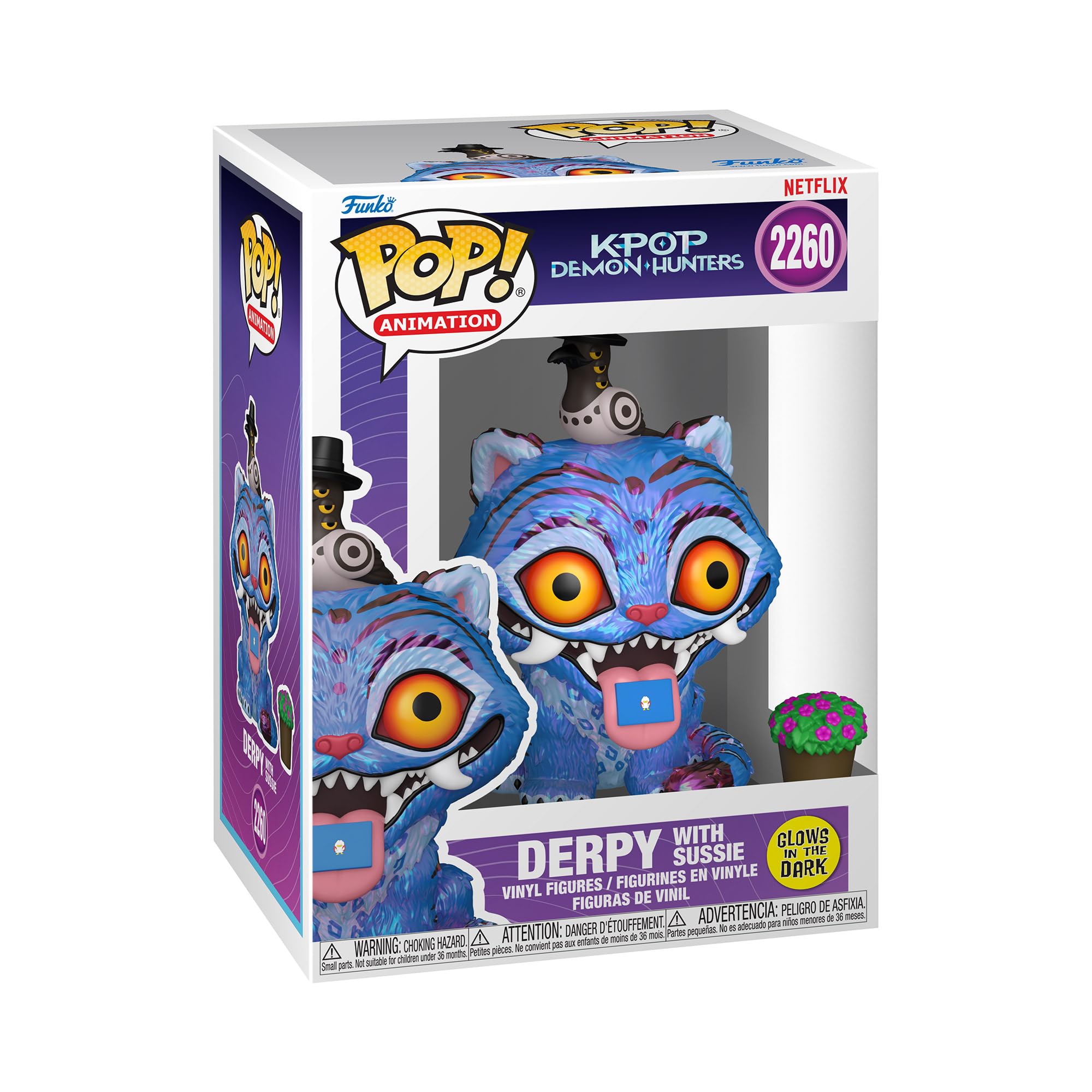 Funko Pop! Animación: Kpop! Demon Hunter - Derpy con Sussie - Figura de vinilo coleccionable - Idea de regalo - Mercancía oficial - Juguetes para niños y adultos - Fans de TV