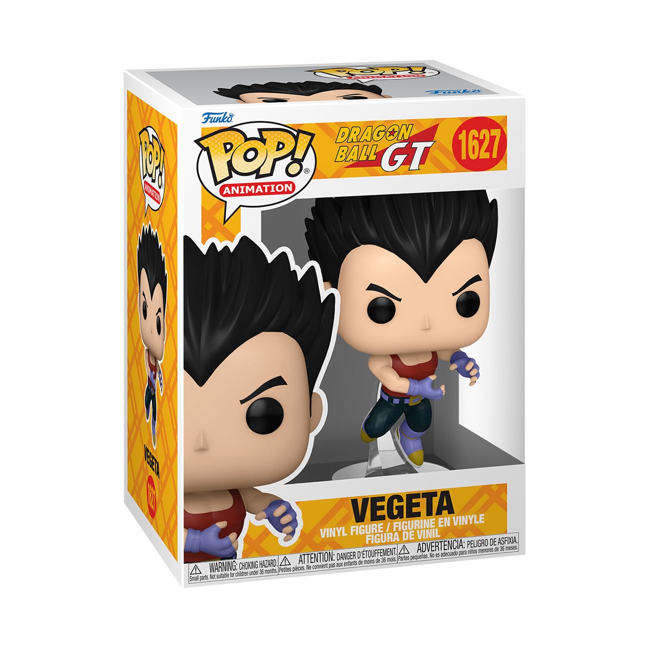 Funko Pop! Animation: DBGT - Vegeta - Dragon Ball - Figura de vinilo coleccionable - Idea de regalo - Producto oficial - para niños y adultos - Fans del anime - Figura modelo para coleccionistas y