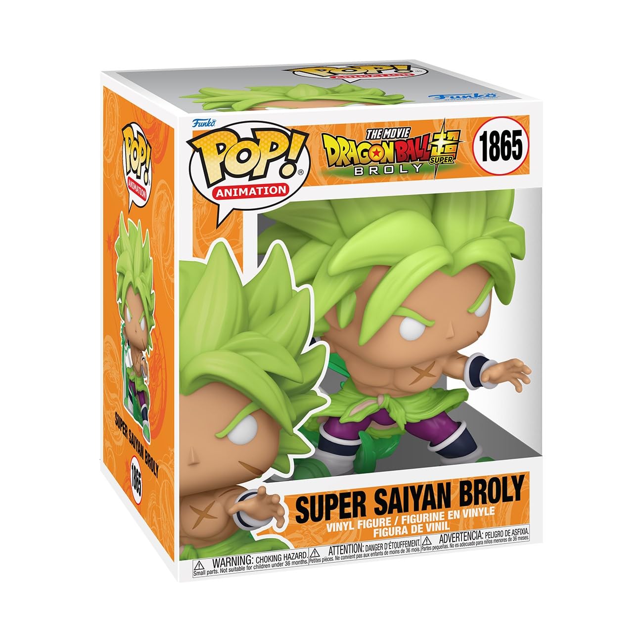 Funko ¡Pop! Super: Dragon Ball Super: Broly - Super Saiyan Broly