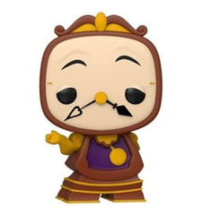 Funko Pop! Disney: La Bella y la Bestia - Cogsworth Multicolor 3.75 pulgadas