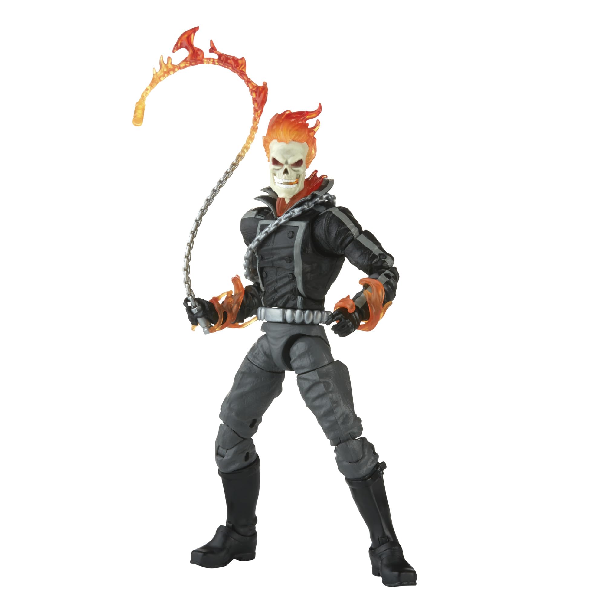 Marvel Legends Series Comics Ghost Rider - Figura de acción de 6 pulgadas, 6 accesorios