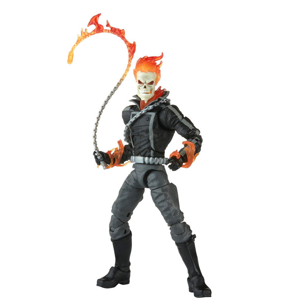 Marvel Legends Series Comics Ghost Rider - Figura de acción de 6 pulgadas, 6 accesorios