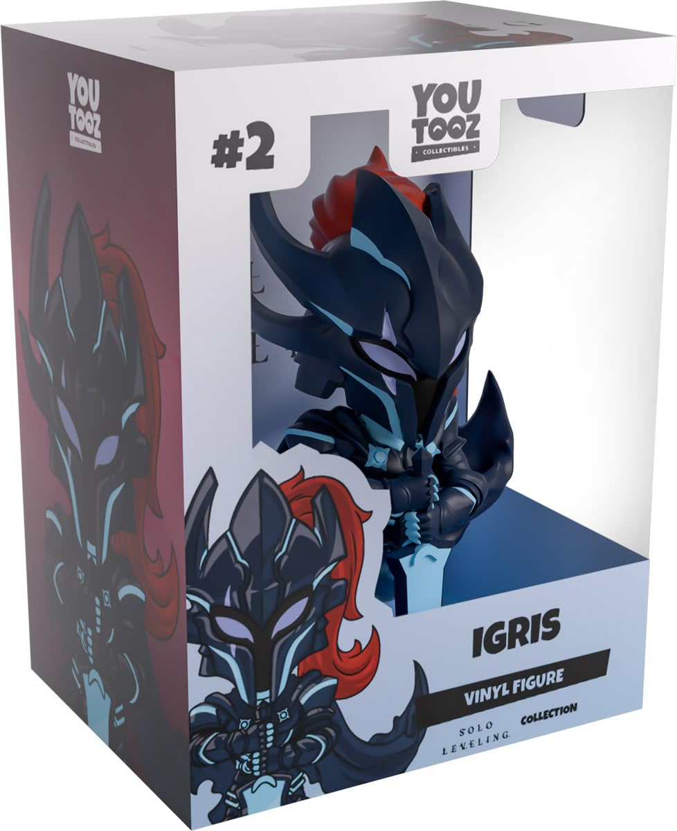 Youtooz Igris - Figura de vinilo de 5.3 pulgadas, Shadow Warrior coleccionable de nivelación individual, figura Igris para fanáticos de Webtoon y anime