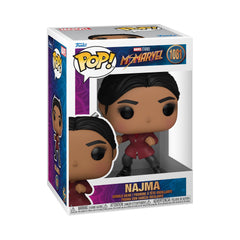 Funko Pop Television: Ms. Marvel - Najma - Figura de vinilo coleccionable - Idea de regalo - Producto oficial - Juguetes para niños y adultos - Fans de superhéroes - Figura modelo para coleccionistas