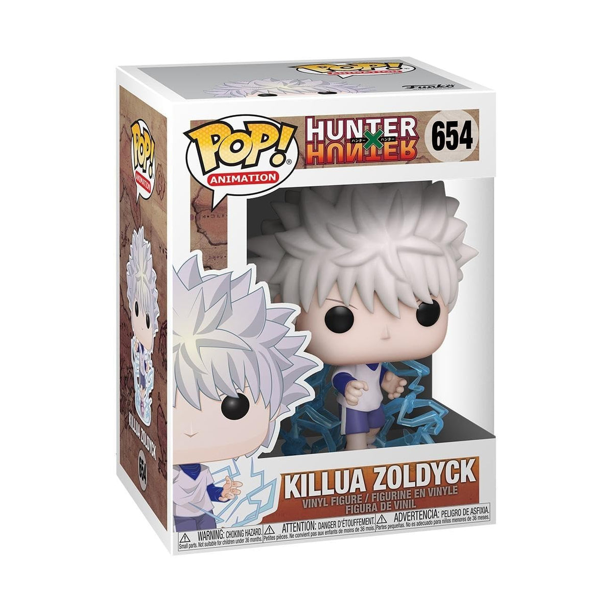 Funko Pop! Animación: Hunter x Hunter - Killua Zoldyck, Multicolor