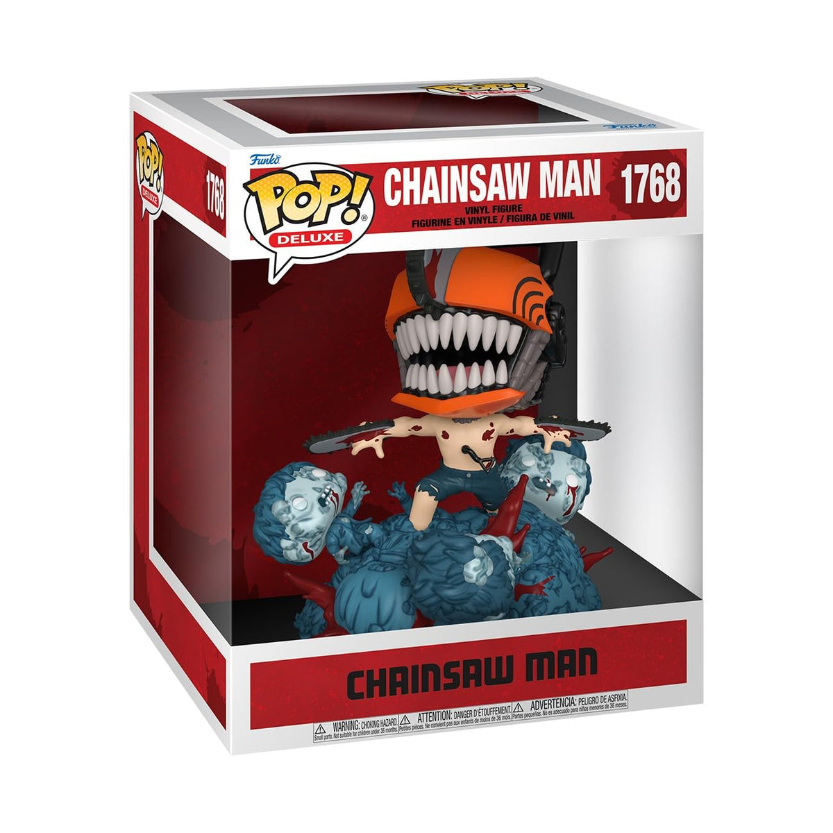 Funko Pop Deluxe: Chainsaw Man - Chainsaw Man - Figura de vinilo coleccionable - Idea de regalo - Mercancía oficial - Juguetes para niños y adultos - Fans del anime - Figura modelo para coleccionistas