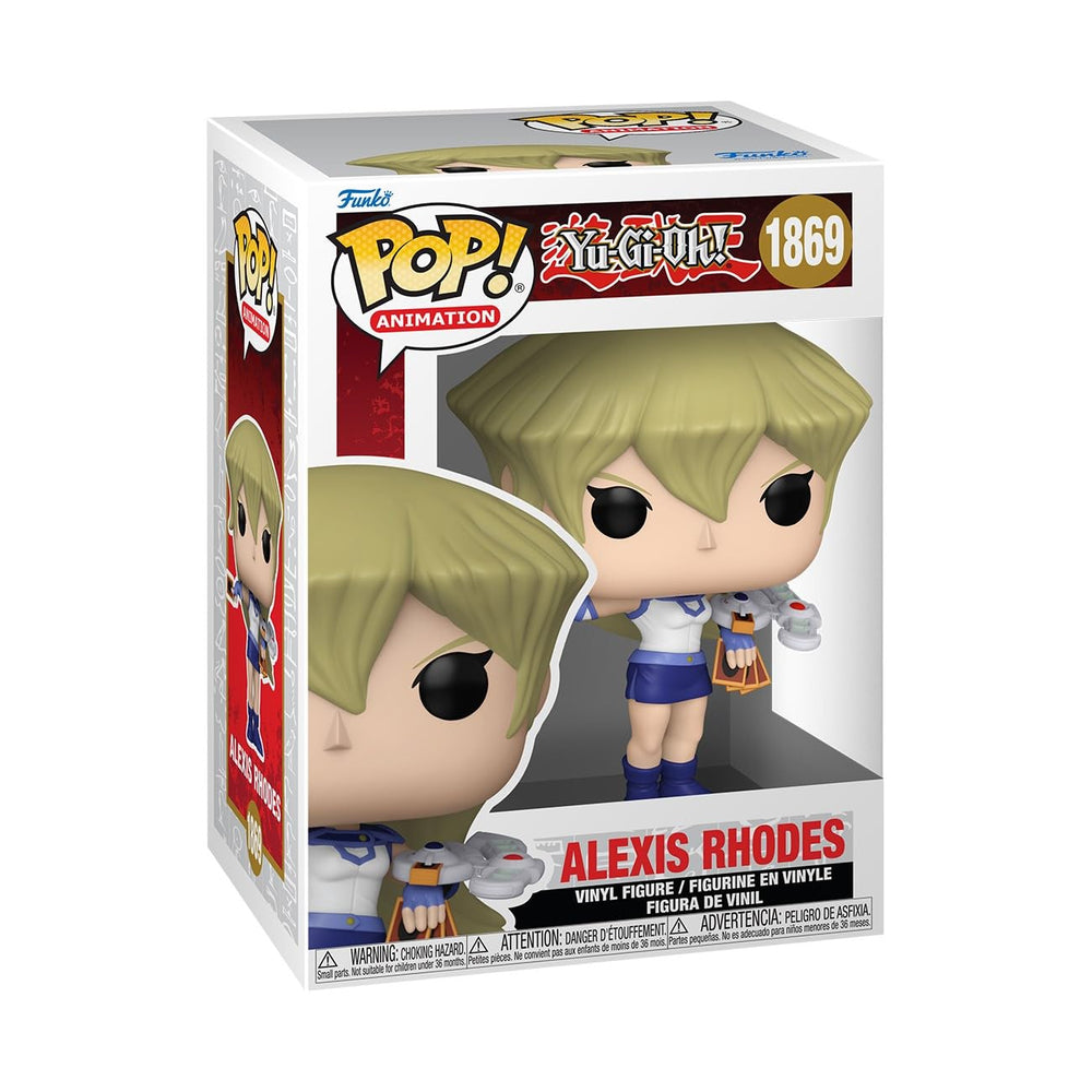 Funko Pop Animation: Yu-Gi-Oh- Alexis Rhodes - Figura de vinilo coleccionable - Idea de regalo - Producto oficial - Juguetes para niños y adultos - Fans del anime - Figura modelo para coleccionistas y