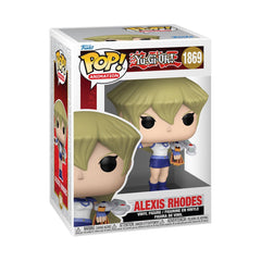 Funko Pop Animation: Yu-Gi-Oh- Alexis Rhodes - Figura de vinilo coleccionable - Idea de regalo - Producto oficial - Juguetes para niños y adultos - Fans del anime - Figura modelo para coleccionistas y