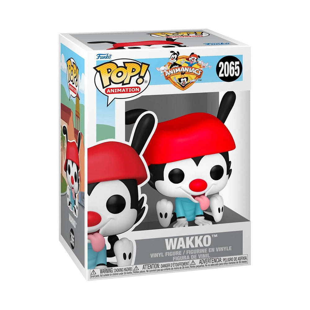 Funko Pop! Animation: Animaniacs - Wakko - Figura de vinilo coleccionable - Idea de regalo - Producto oficial - Juguetes para niños y adultos - Fans de dibujos animados - Figura modelo para
