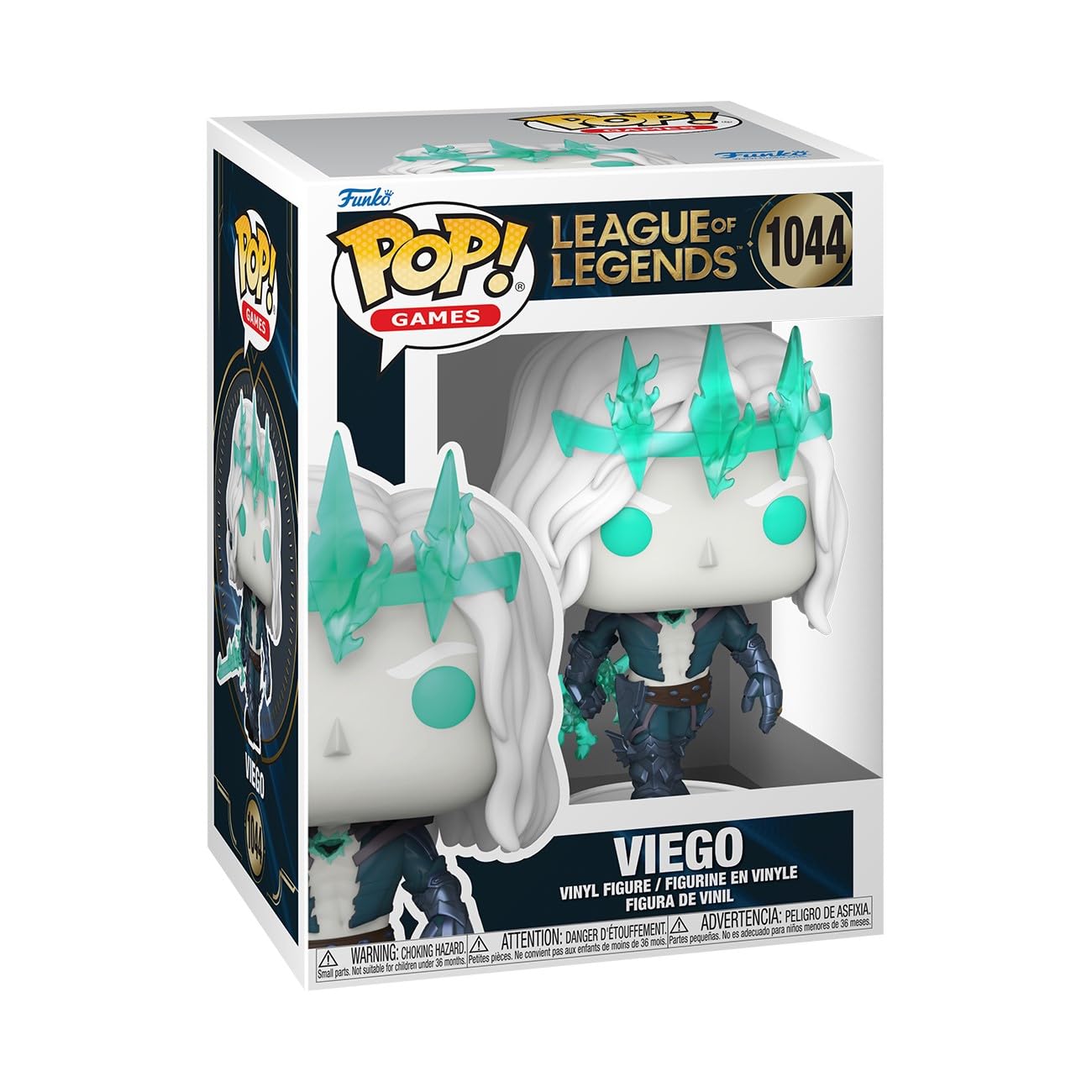 Funko POP Games: LOL - Viego - League of Legends - Figura de vinilo coleccionable - Idea de regalo - Producto oficial - para niños y adultos - Fans de videojuegos - Figura modelo para coleccionistas y