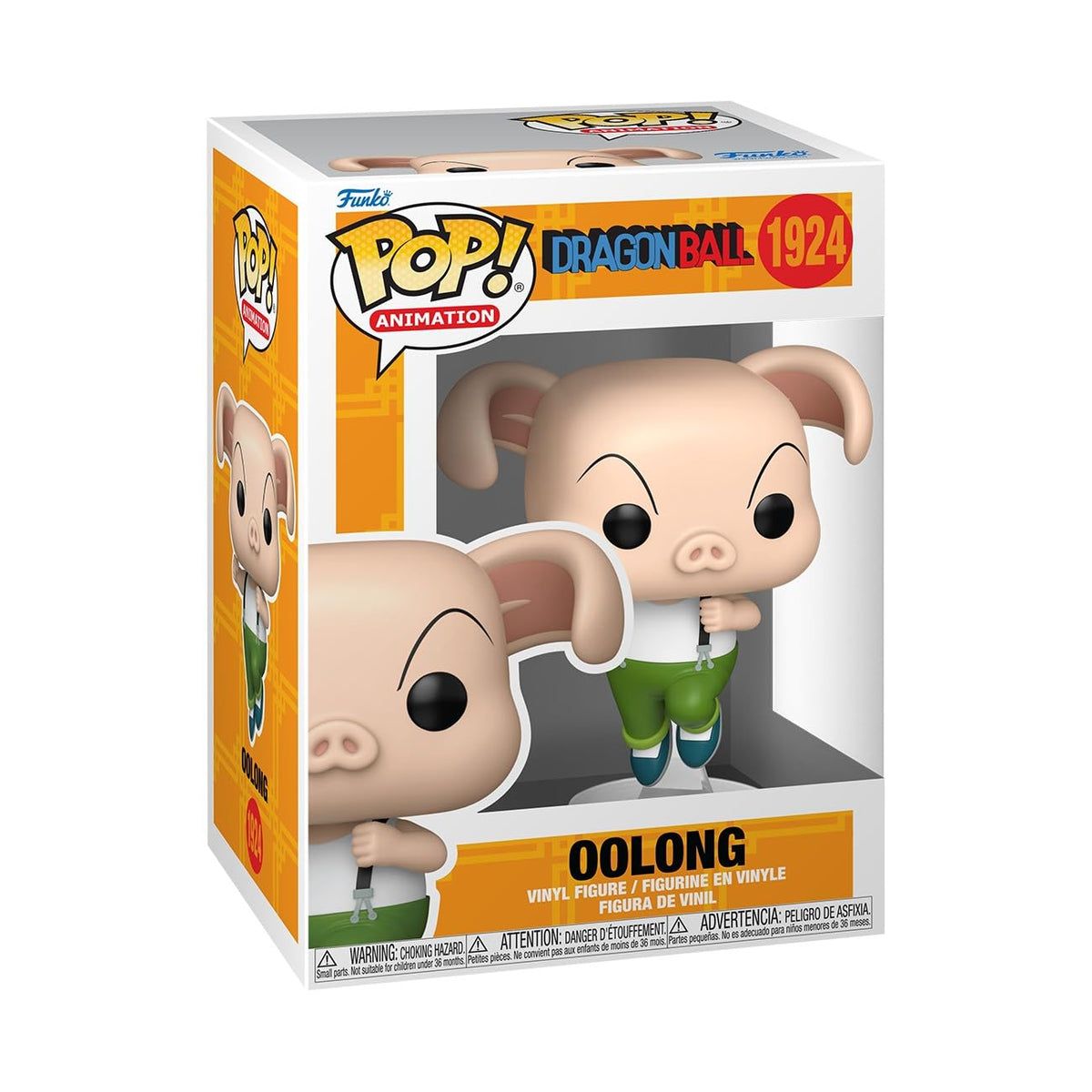 Funko Pop! Animation: Dragon Ball - Oolong - Figura de vinilo coleccionable - Idea de regalo - Producto oficial - Juguetes para niños y adultos - Fans del anime - Figura modelo para coleccionistas y