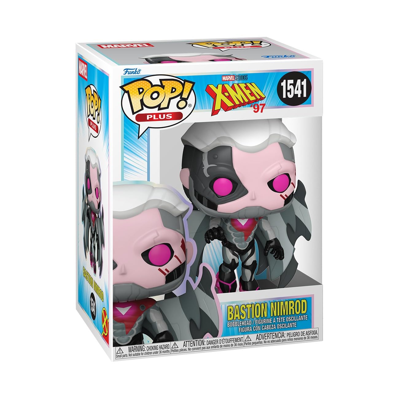 Funko Pop! Plus: X-Men97 - Bastion Nimrod - 1/6 probabilidades para variante de persecución rara - Figura de vinilo coleccionable - Idea de regalo - Producto oficial - Juguetes para niños y adultos