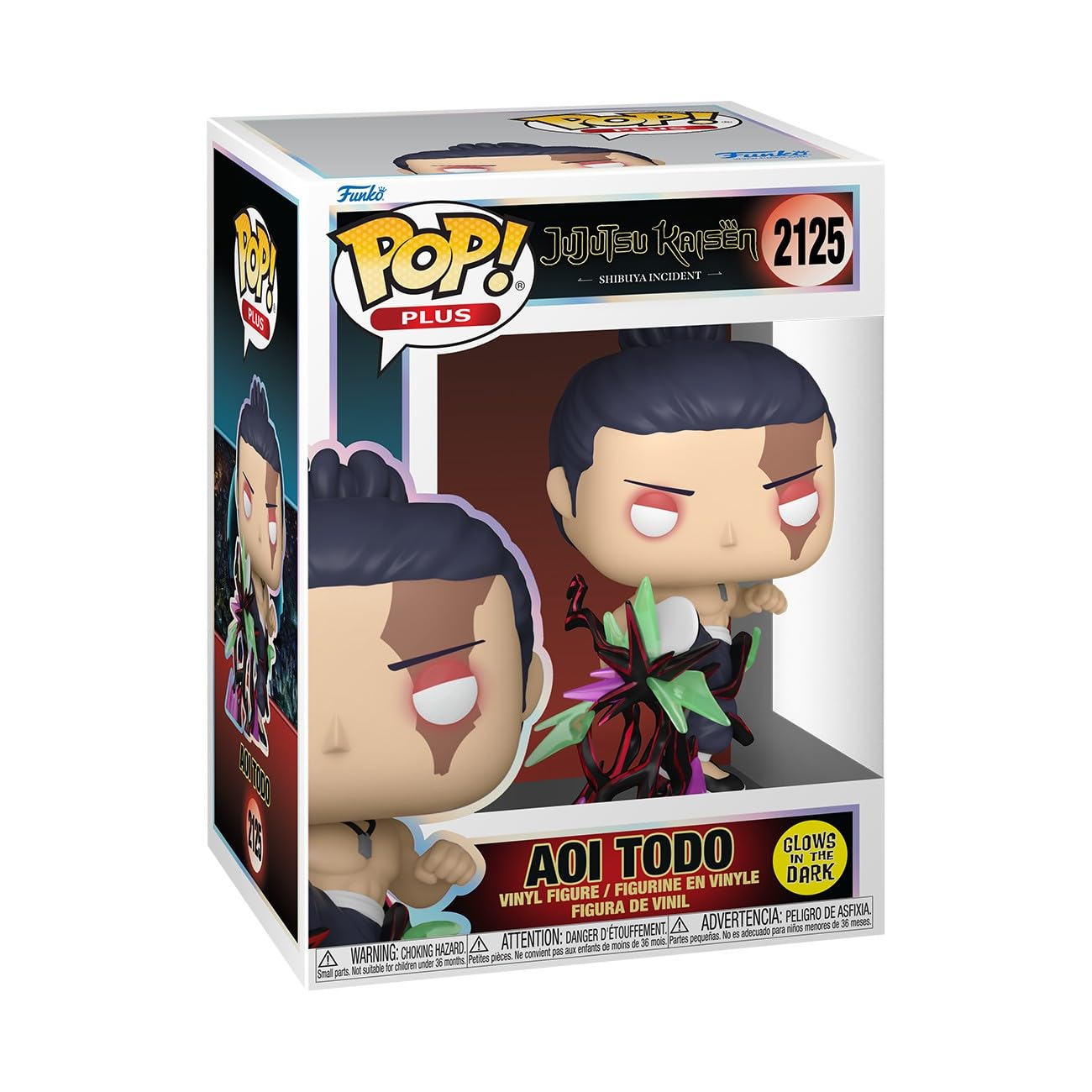 Funko Pop! Plus: JJK - Aoi Todo - (Kick) - Jujutsu Kaisen - Figura de vinilo coleccionable - Idea de regalo - Producto oficial - Juguetes para niños y adultos - Fans del anime - Figura modelo para