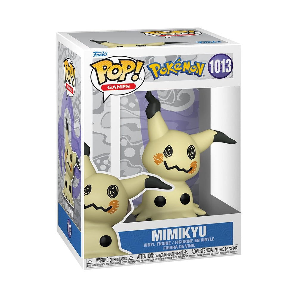 Funko Pop! Games: Pokémon - Mimikyu - Figura de vinilo coleccionable - Idea de regalo - Mercancía oficial - Juguetes para niños y adultos - Fans de Pokémon - Figura modelo para coleccionistas y