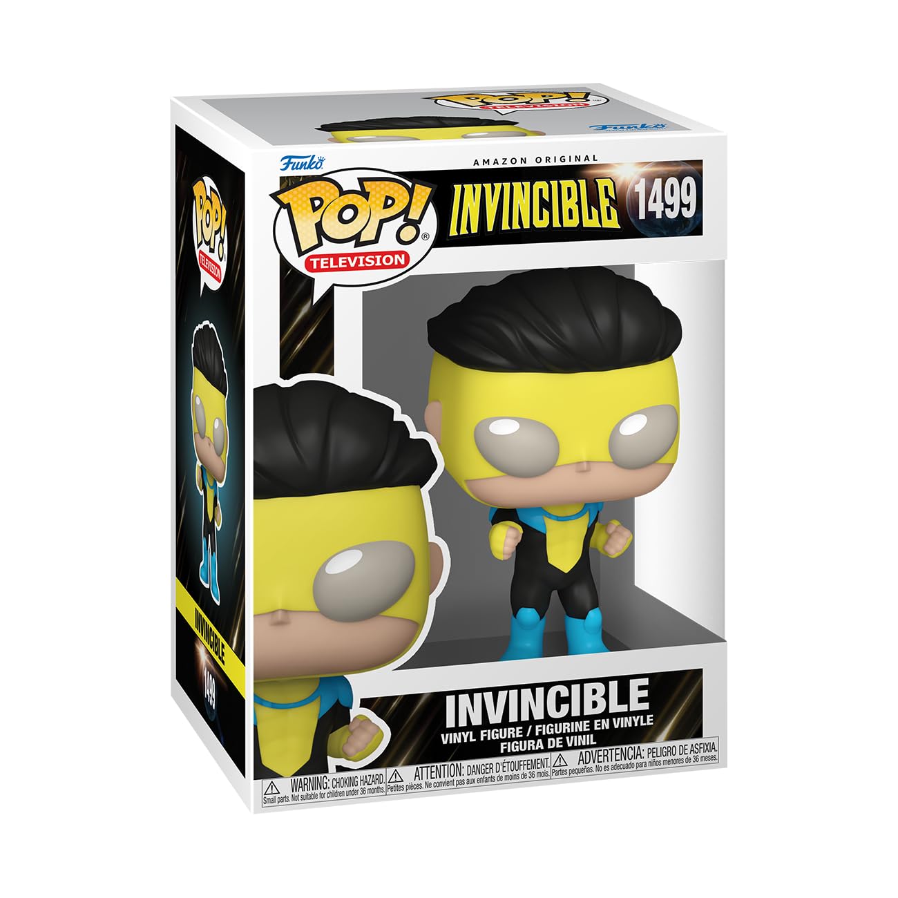 Funko POP! Television: Invincible - Mark Grayson - Invincible - Figura de vinilo coleccionable - Idea de regalo - Producto oficial - para niños y adultos - Fans de la televisión - Figura modelo para