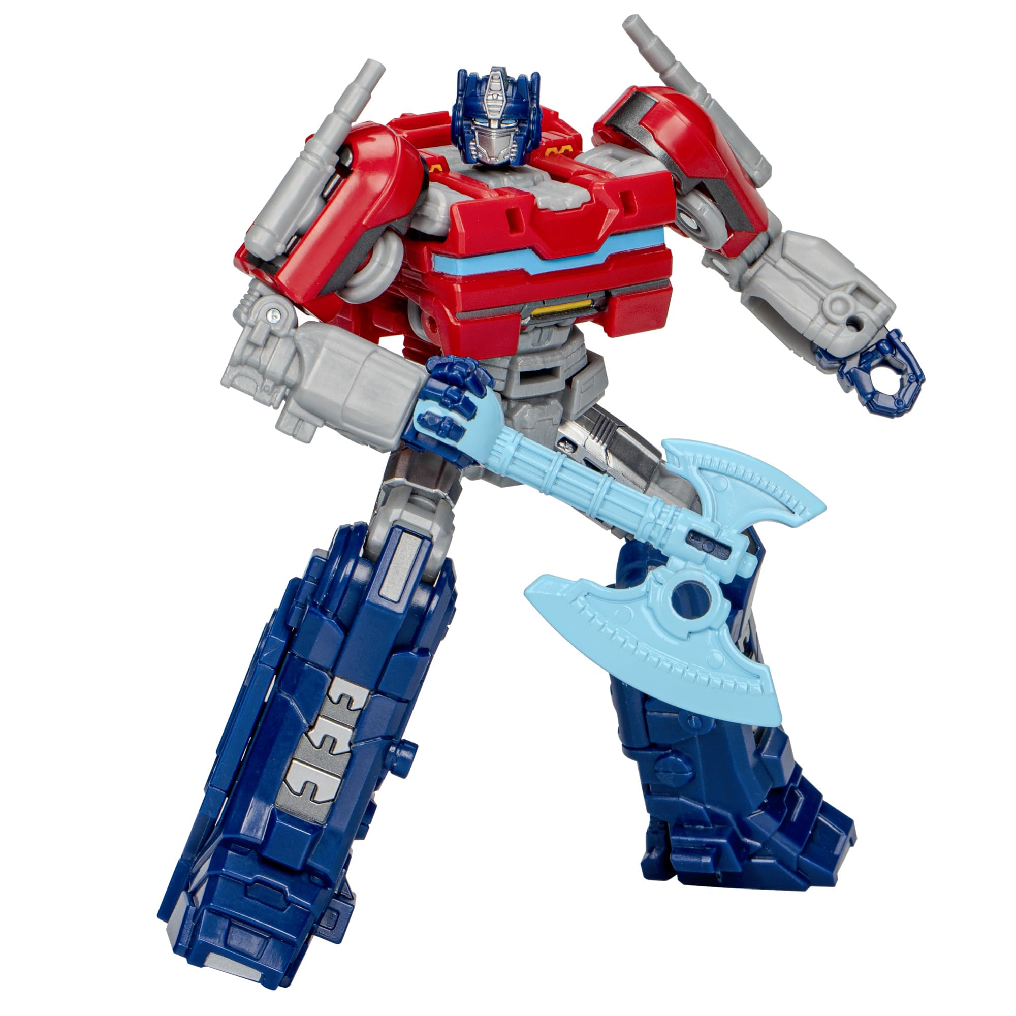 Transformers One Prime Changer Optimus Prime (Orion Pax) Figura de acción de robot de 5 pulgadas, juguetes interactivos para niños y niñas a partir de 6 años