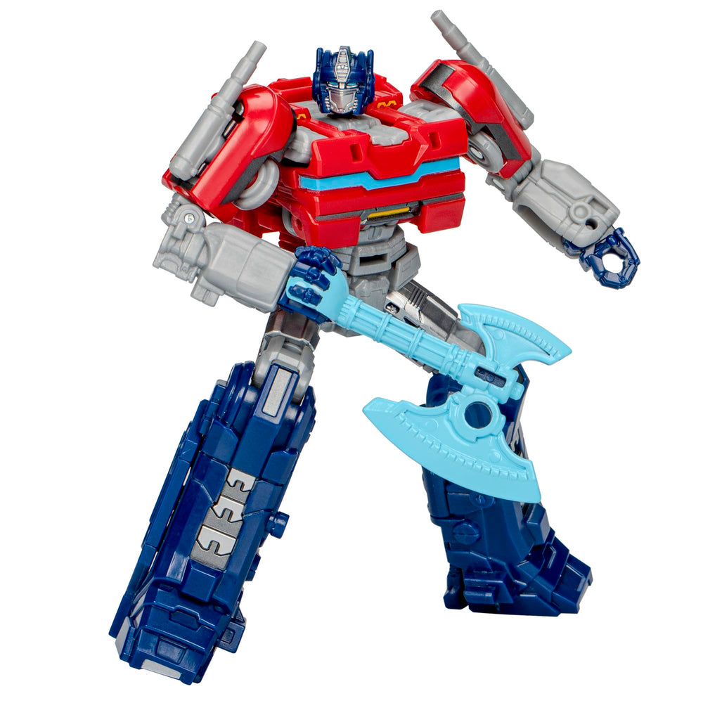Transformers One Prime Changer Optimus Prime (Orion Pax) Figura de acción de robot de 5 pulgadas, juguetes interactivos para niños y niñas a partir de 6 años