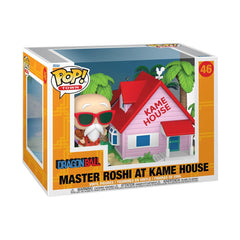 Funko Pop! Town: Dragon Ball - Master Roshi at Kame House - Figura de vinilo coleccionable - Idea de regalo - Producto oficial - Juguetes para niños y adultos - Fans del anime - Figura modelo para
