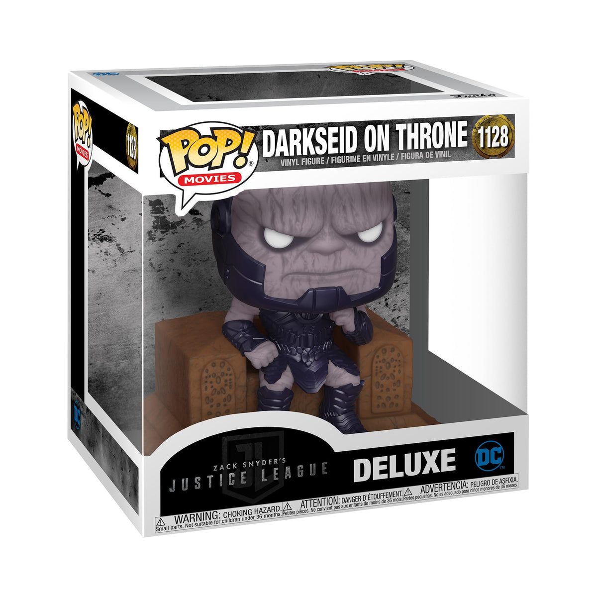 Funko Pop! Deluxe: DC Justice League The Snyder Cut - Darkseid en el trono