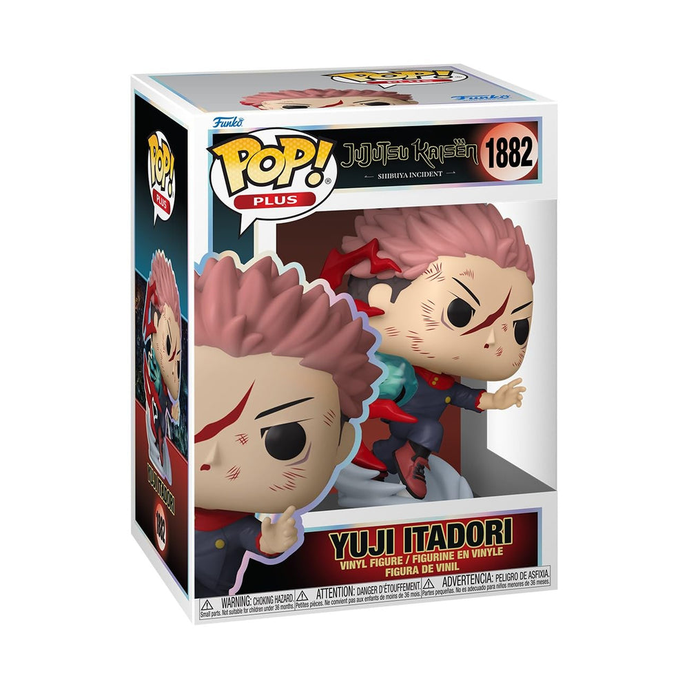 Funko Pop Plus: JJK - Yuji Itadori - Jujutsu Kaisen - Figura de vinilo coleccionable - Idea de regalo - Mercancía oficial - Juguetes para niños y adultos - Fans del anime - Figura modelo para