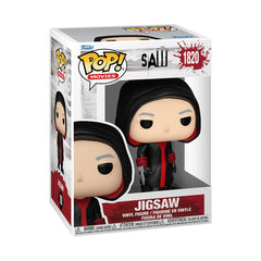 Funko Pop! Movies: Saw - Jigsaw - 1/6 probabilidades para variante de persecución rara - (los estilos pueden variar) - Figura de vinilo coleccionable - Idea de regalo - Producto oficial - Juguetes