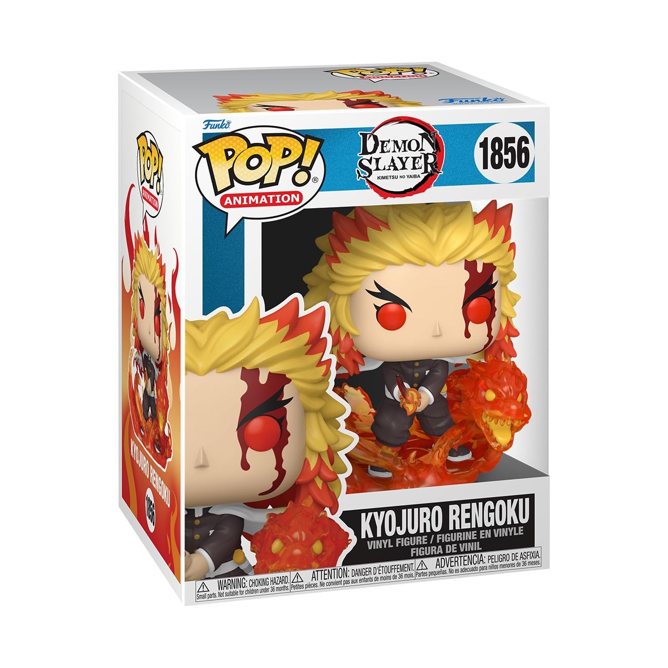 Funko Pop Premium: Demon Slayer - Rengoku Forma 9 - Figura de vinilo coleccionable - Idea de regalo - Mercancía oficial - Juguetes para niños y adultos - Fans de anime - Figura modelo para