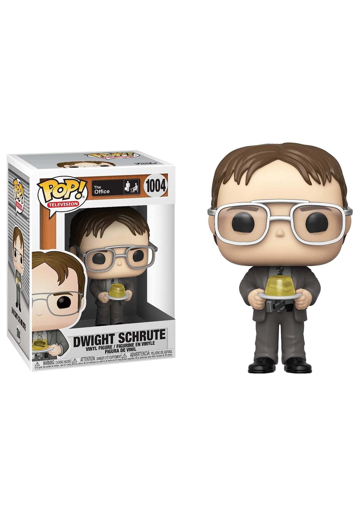 Funko Pop!TV: The Office - Dwight con grapadora de gelatina