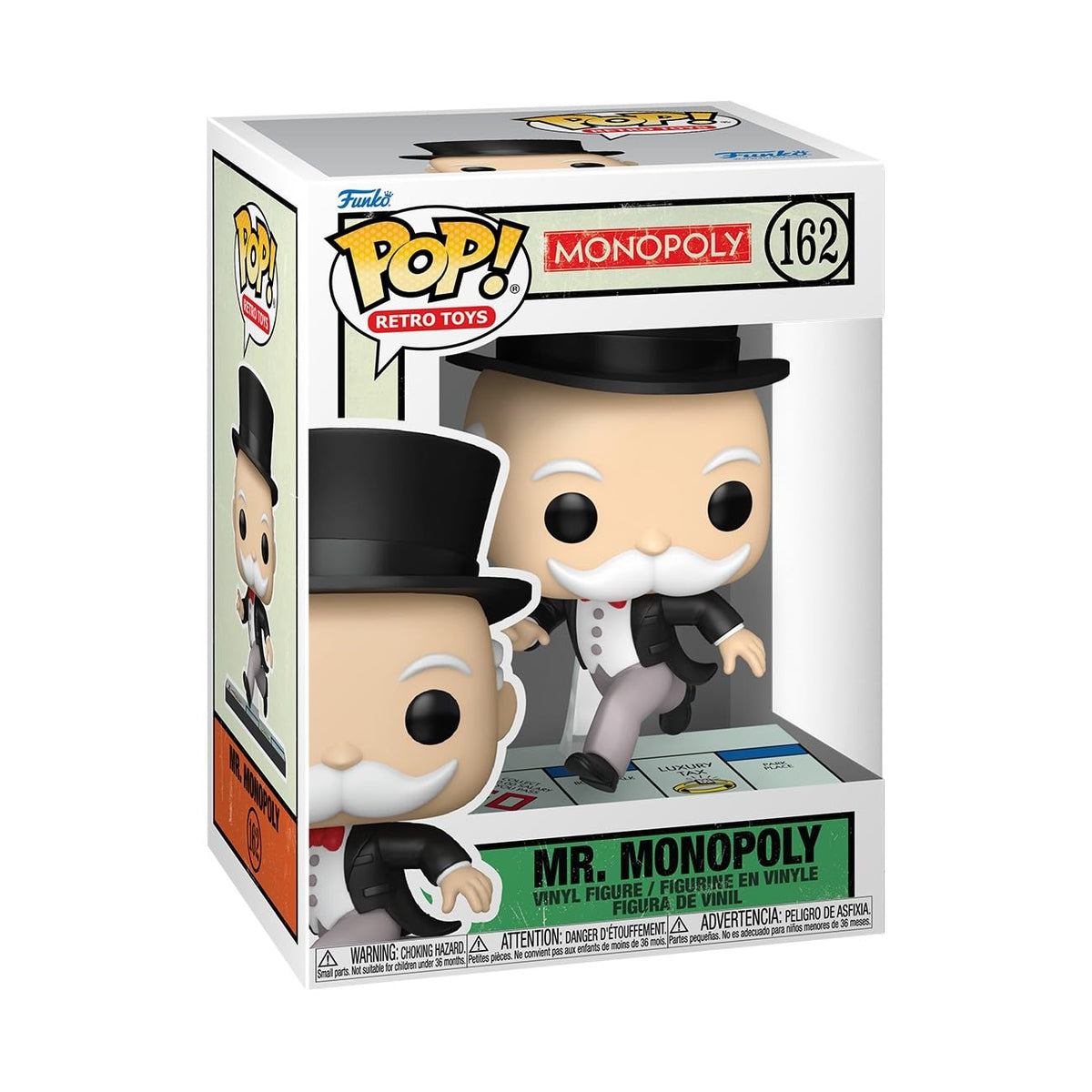 Funko Pop! Vinyl: Monopoly - Mr. Monopoly - Pass Go - Hasbro, Inc - Figura de vinilo coleccionable - Idea de regalo - Producto Oficial - Juguetes para niños y adultos - Ad Icons Fans