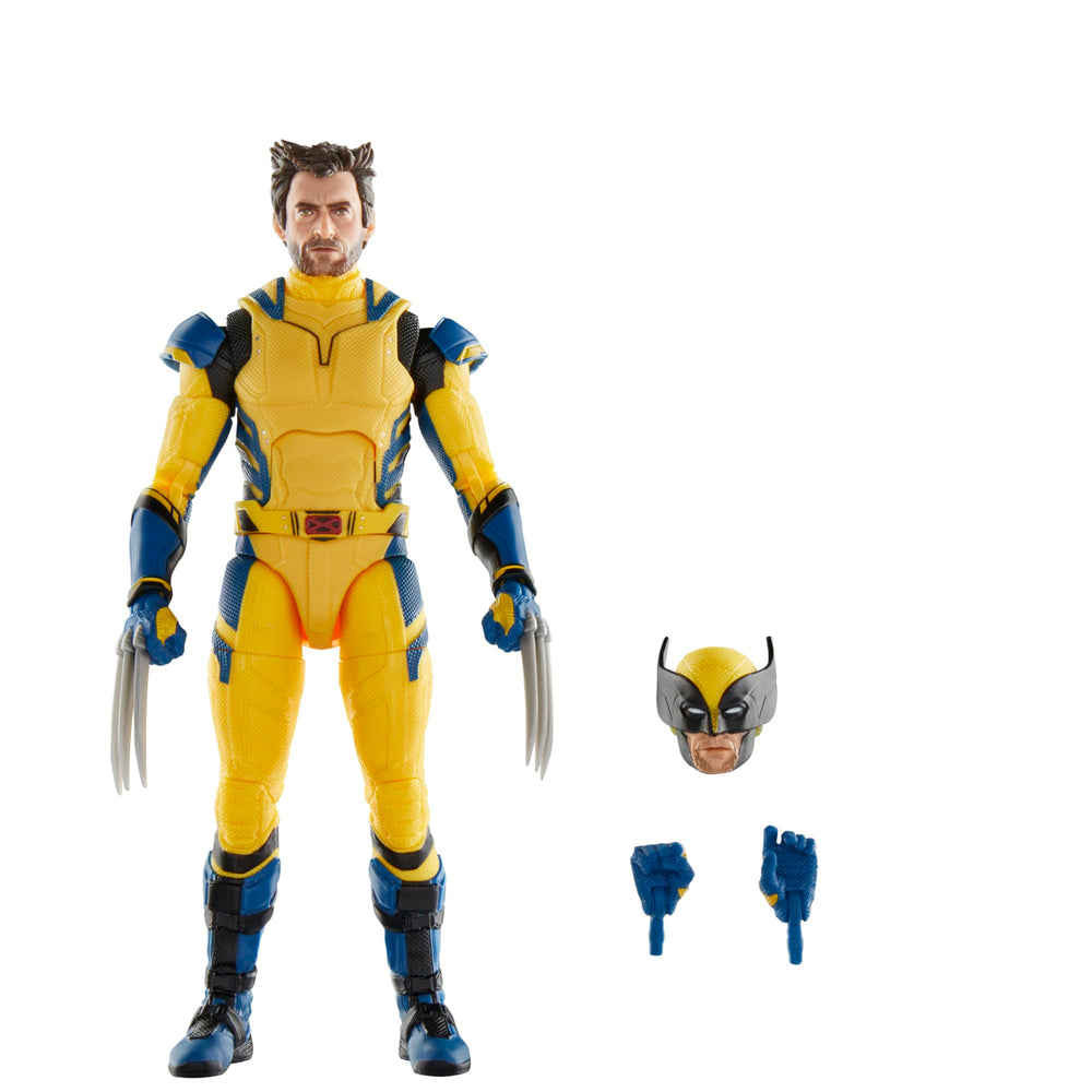 Serie de leyendas de Marvel: Figura de acción coleccionable de 6 pulgadas de Wolverine, Deadpool y Wolverine para adultos mayores de 14 años