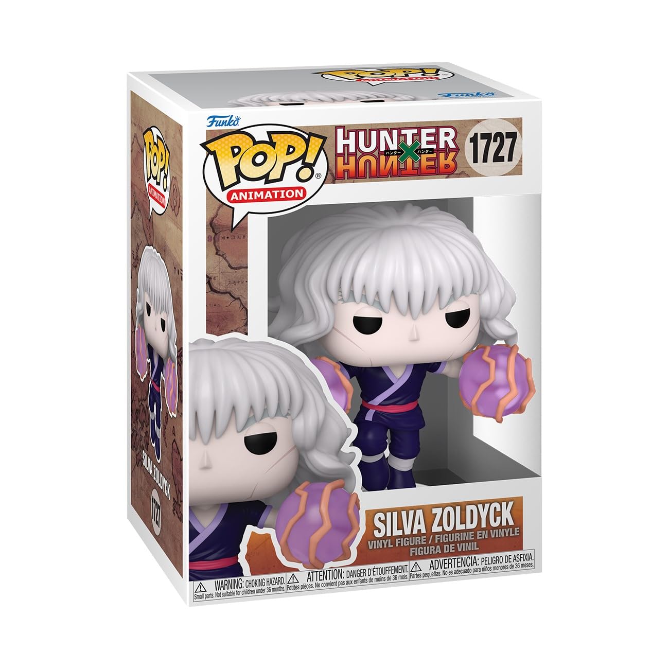 Funko POP Animation: HxH - Silva Zoldyck - Hunter X Hunter (HXH) - Figura de vinilo coleccionable - Idea de regalo - Producto oficial - para niños y adultos - Fans del anime - Figura modelo para