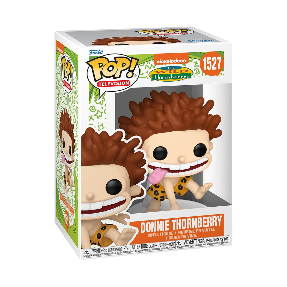 Funko POP! TV: Nick Rewind - Donnie Thornberry - Nickelodeon Slime - Figura de vinilo coleccionable - Idea de regalo - Producto oficial - para niños y adultos - Ad Icons Fans - Figura modelo para