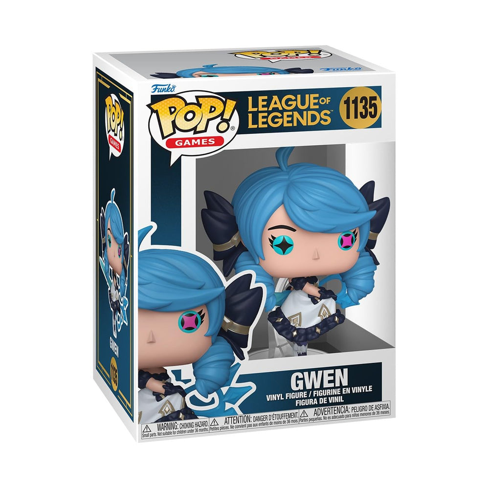 Funko Pop! Games: League of Legends - Gwen - Figura de vinilo coleccionable - Idea de regalo - Producto oficial - Juguetes para niños y adultos - Fans de videojuegos - Figura modelo para