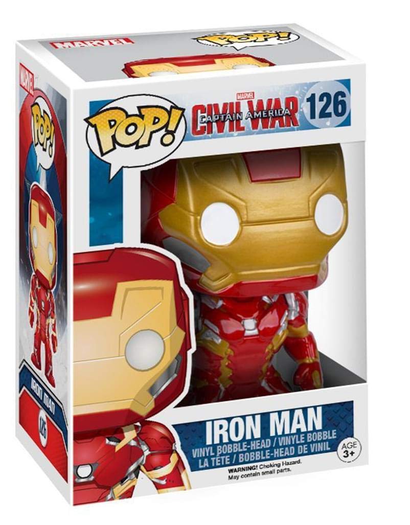 Funko POP Marvel: Captain America 3: Guerra Civil Figura de acción – Iron Man