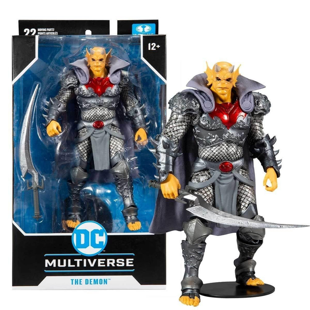 McFarlane Toys DC Multiverse The Demon (Demon Knights) Figura de acción de 7 pulgadas con accesorios