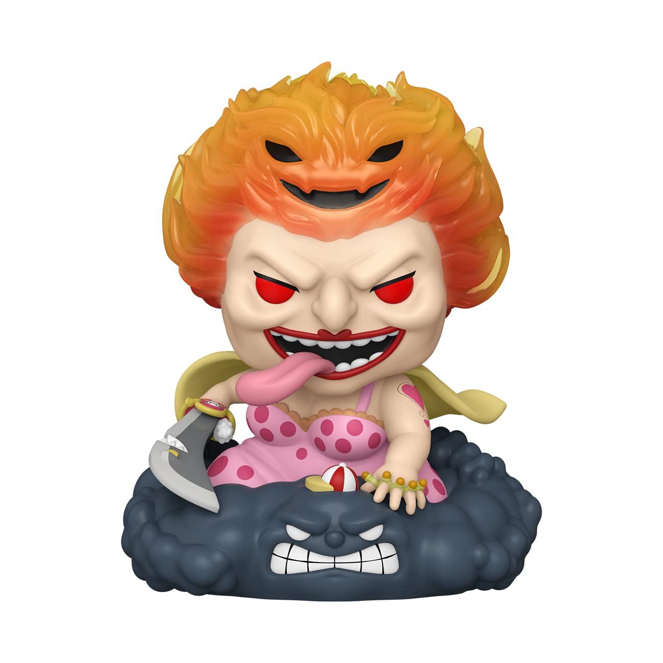 Funko Pop! Deluxe: One Piece - Hungry Big Mom - Figura de vinilo coleccionable - Idea de regalo - Producto oficial - para niños y adultos - Fans del anime - Figura modelo para coleccionistas y