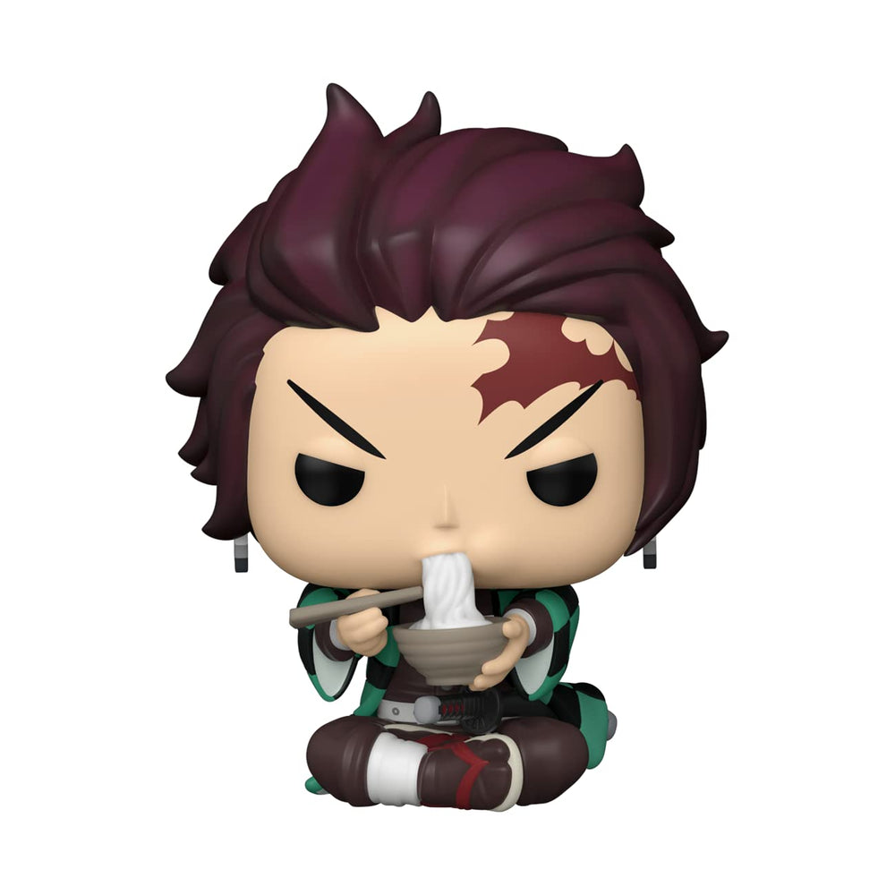 Funko POP! Animation: Demon Slayer - Tanjiro con fideos - Figura de vinilo coleccionable - Idea de regalo - Mercancía oficial - para niños y adultos - Fanáticos del anime - Figura modelo para